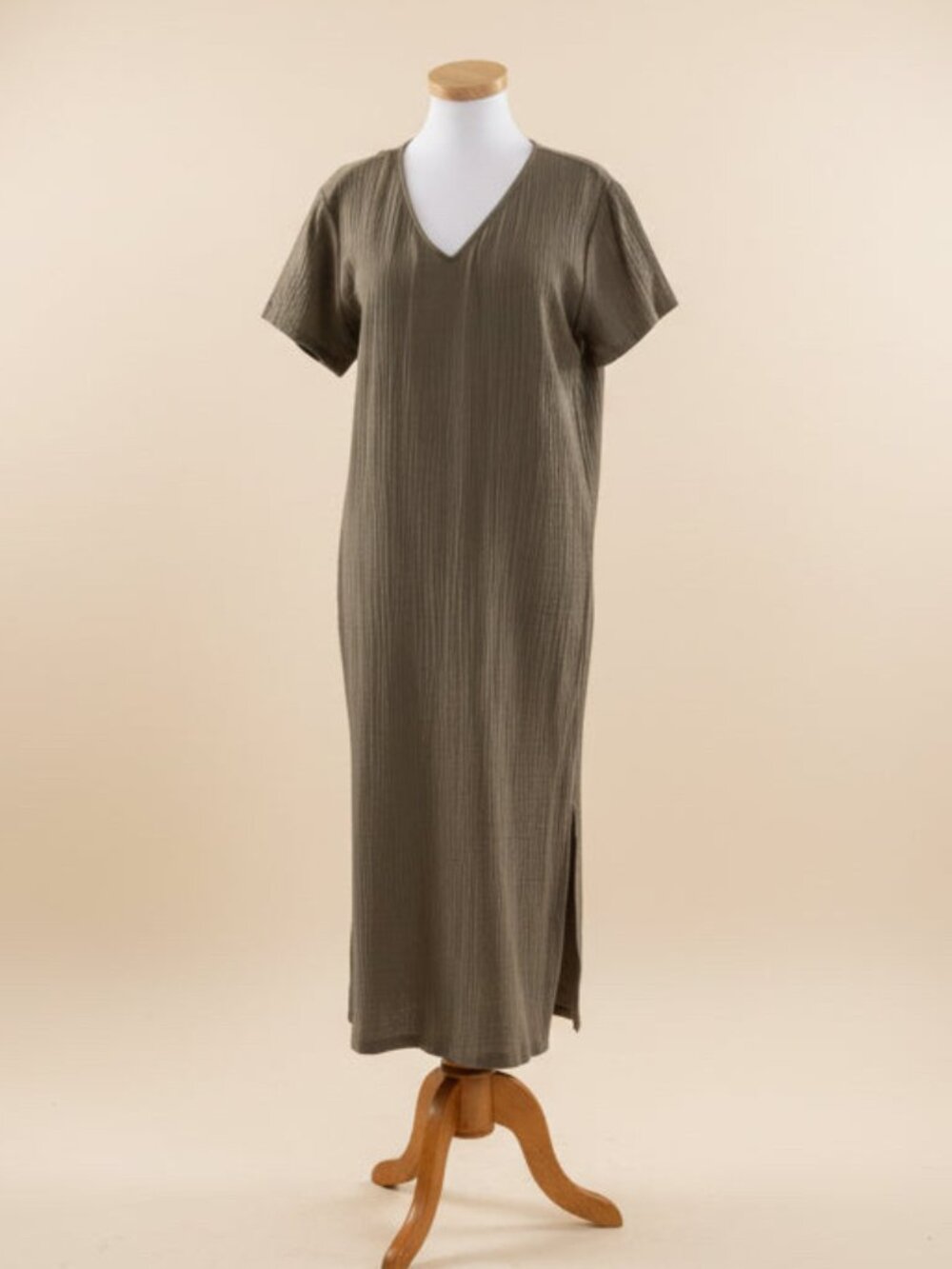 Jenni Kayne olive Cypress Caftan dress, size XS, NEW WITH TAGS!